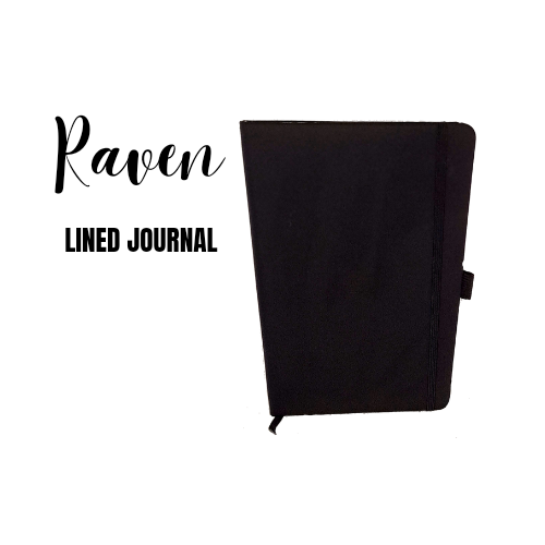 Raven Lined Journal